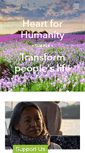 Mobile Screenshot of heartforhumanity.org